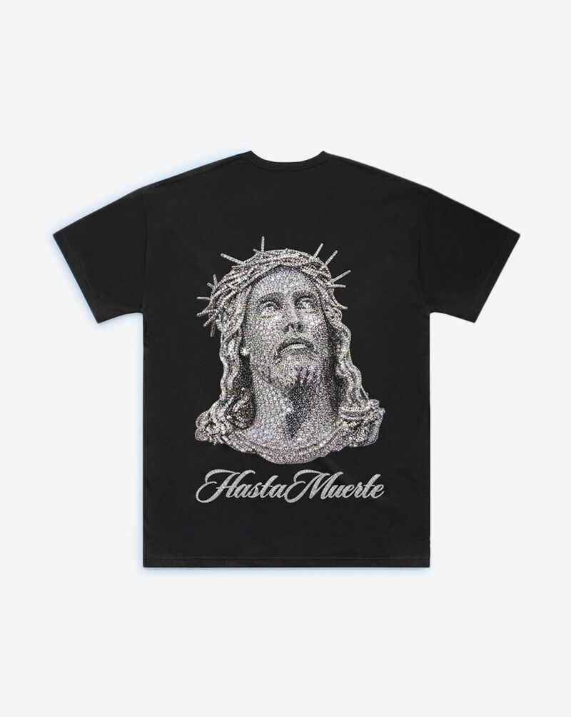 Hasta Muerte Jesus Pendant Tee HM-JESUSPENDANT-TEE-BLACK Black 3