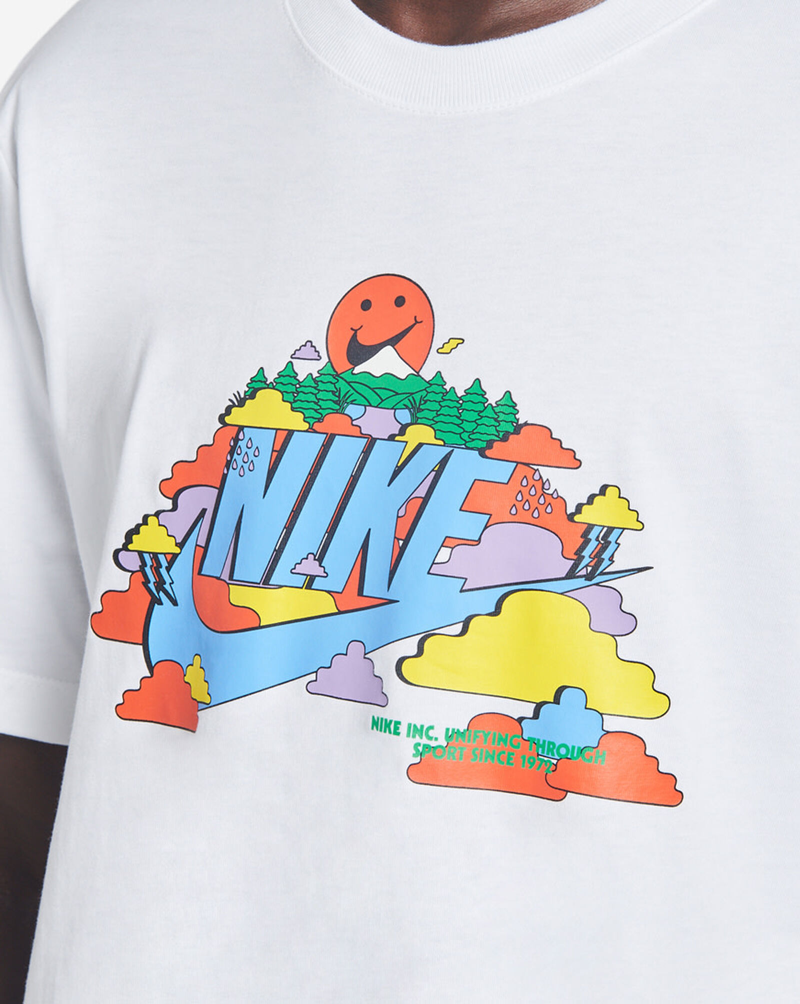 Shop Nike NSW 70s Graphic Tee DX1047-100 white | SNIPES USA