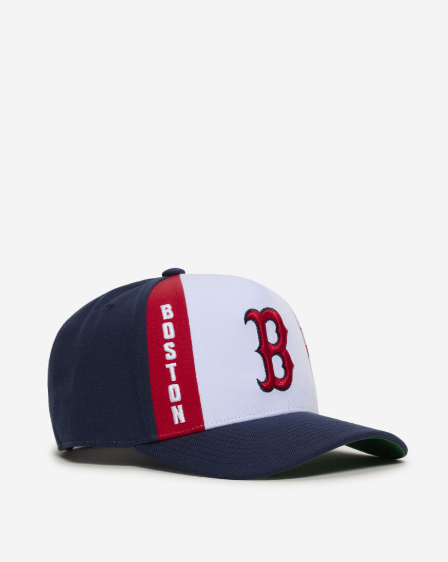Shop Mitchell Ness Boston Red Sox Pro Pinch Old Cut Snapback Hat