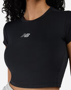 New Balance Harmony Fitted Performance Tee WT61O2GJ-BK Black 3