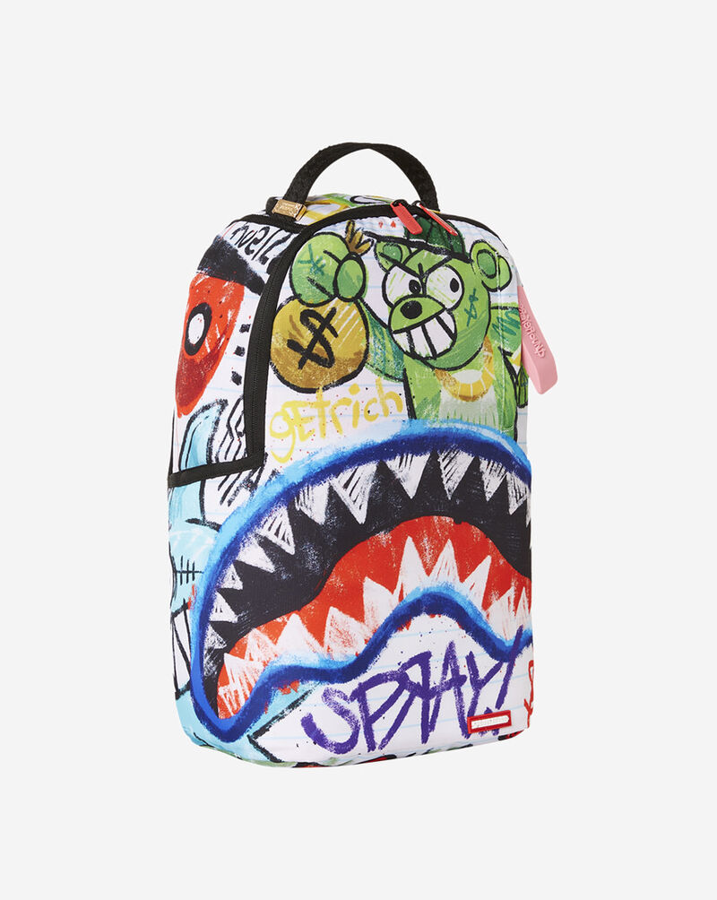 Sprayground Crayon Shark Backpack B5037 Multi 2
