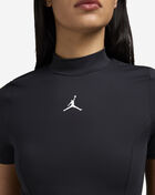 Jordan Short-Sleeve Knit Crop Top HJ0083-010 Black 3