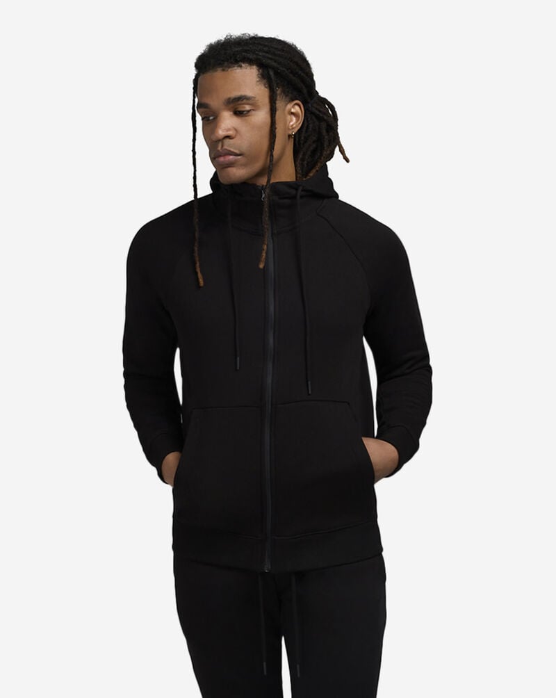 Jordan Craig Basic Full Zip Hoodie  8870H-BLK Black 1