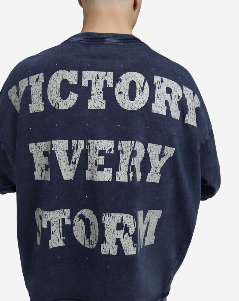 Roku Studio No Guts No Glory Tee RK1481897-WMD Blue 3