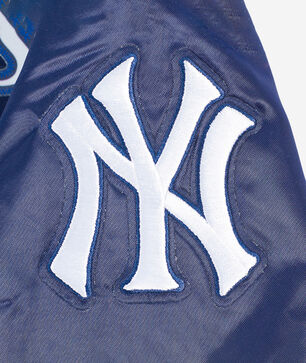 Big Kids' New York Yankees Classic Satin Jacket