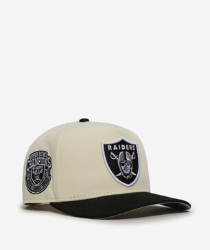 9Fifty Las Vegas Raiders Curve A-Frame Snapback Hat