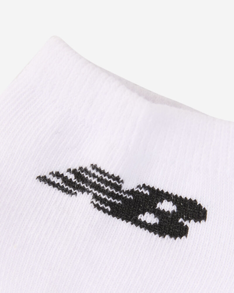 New Balance No-Show 3Pk Socks NBU241LC02 White 3