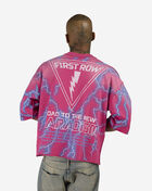 First Row Road to the New Paradigm Mini Terry Cropped Tee FRM1048S-PNK Pink 2