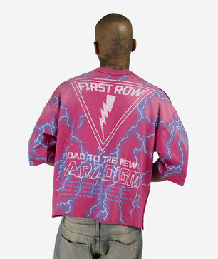 Road to the New Paradigm Mini Terry Cropped Tee