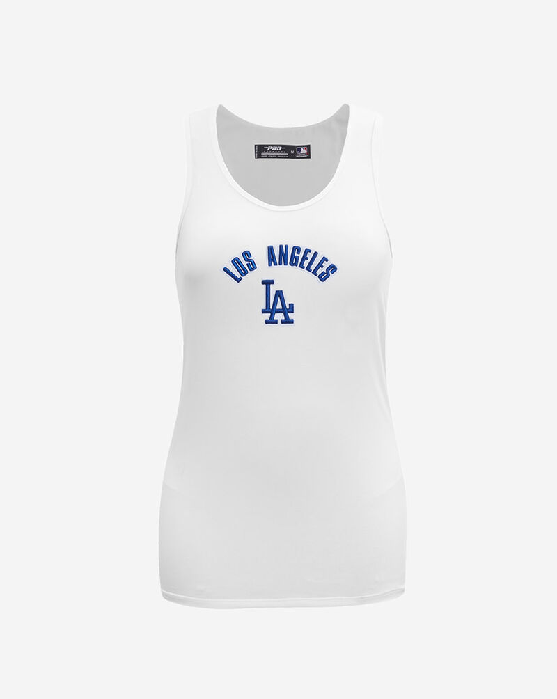 PRO STANDARD Los Angeles Dodgers Classic Relaxed Fit Racerback  LLDA37254-WHT White 1