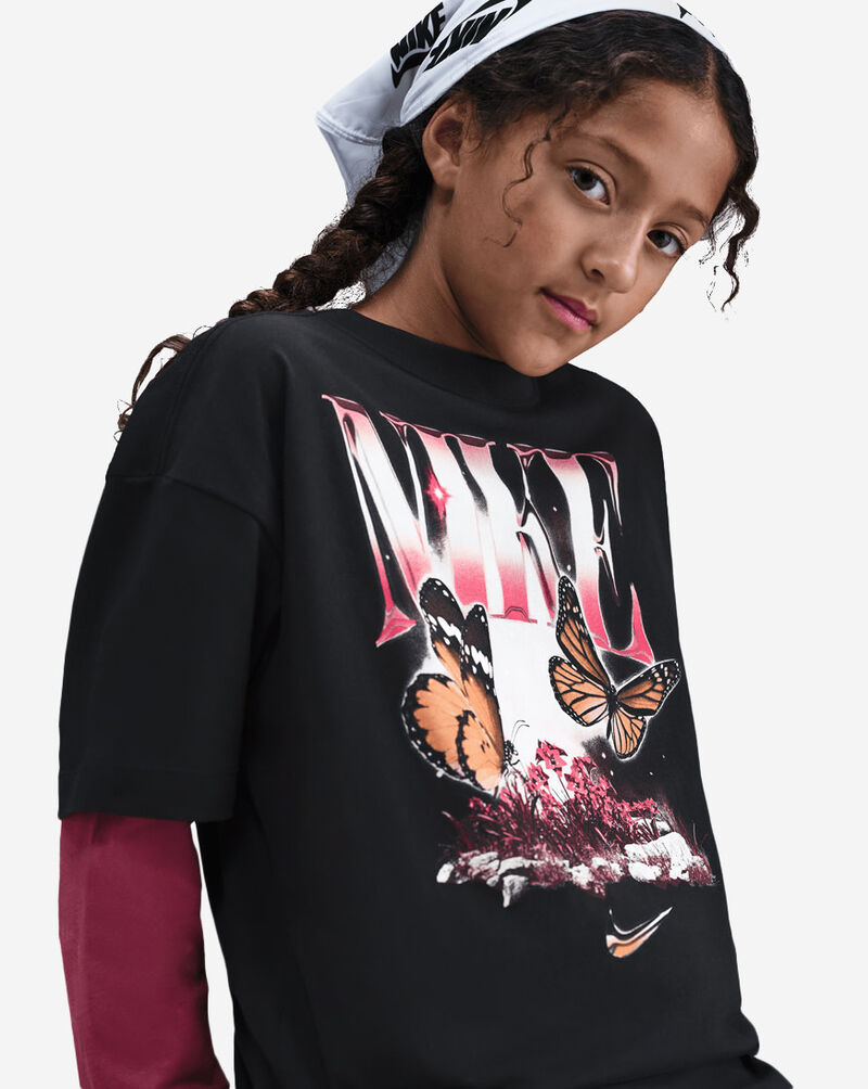 Nike Big Kids' NSW T-Shirt IF2536-010 Black 3