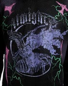 Almighty Almighty 2 Fer Mesh Waffle Long Sleeve Tee E2134571-BLK Black 3