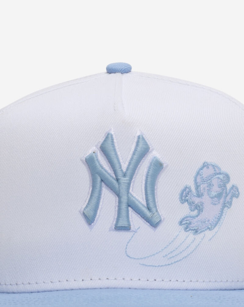 New Era 9Fifty New York Yankees A-Frame Snapback Hat 60950899 White 2