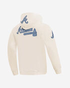Atlanta Braves Varsity Blues Fleece Pull Over Hoodie 