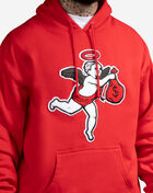 Hasta Muerte Chenille Patch Angel Hoodie HM-J11CHEPATCHANGEL-HOOD-RED Red 2