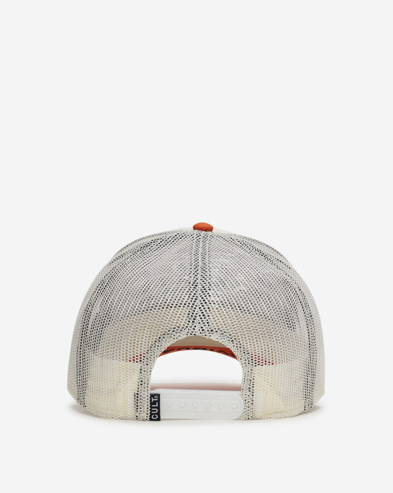 Cult of Individuality Don't Fear Mesh Back Trucker Hat 626BS-CHS08A White 3