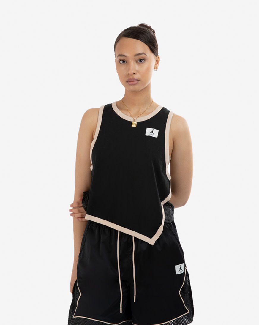 Shop Jordan Essential Asymmetrical Jersey Tank DO5035-010