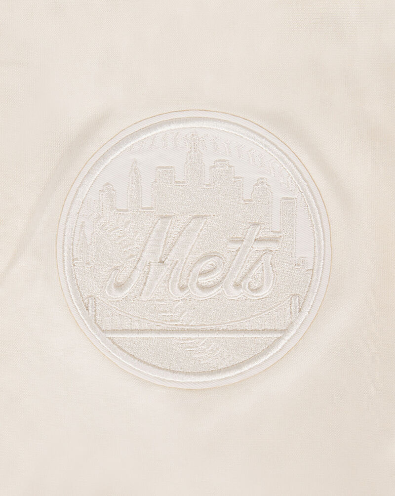 PRO STANDARD New York Mets Neutral Drop Shoulder Tee LNM1311662-EGG cream 2