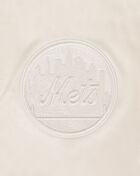 PRO STANDARD New York Mets Neutral Drop Shoulder Tee LNM1311662-EGG cream 2