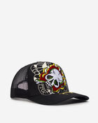 Ed Hardy Fire Skull Trucker Hat EHH001-33 Black 1
