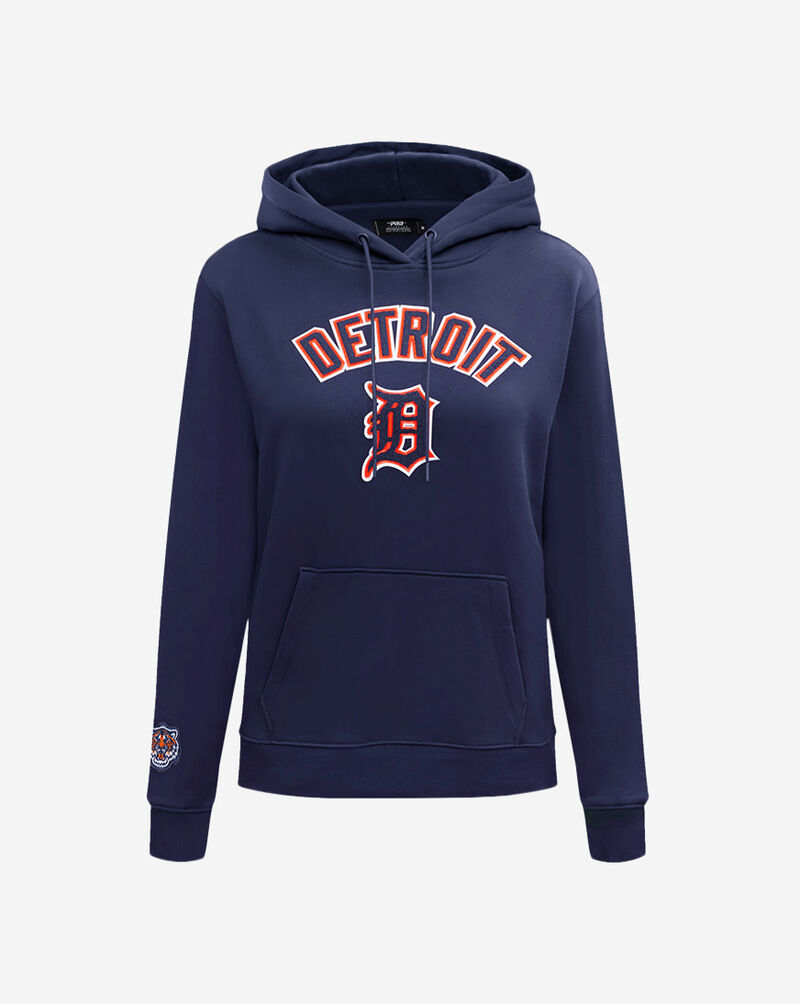 PRO STANDARD Detroit Tigers Classic Fleece Pull Over Hoodie  LDTC34388-MDN Blue 1
