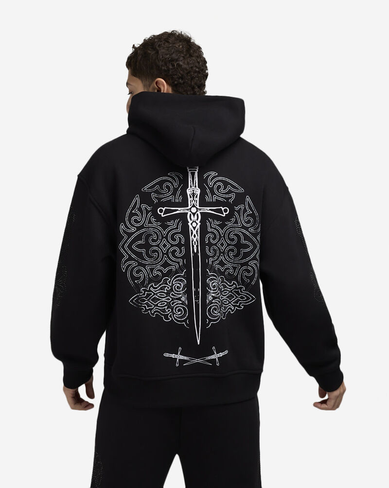 Dystopia Oversized Fleece Hoodie