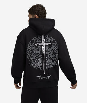 Dystopia Oversized Fleece Hoodie