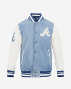 Atlanta Braves Varsity Blues Denim Varsity Jacket