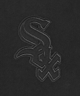 Chicago White Sox Neutral Cropped Pullover Hoodie