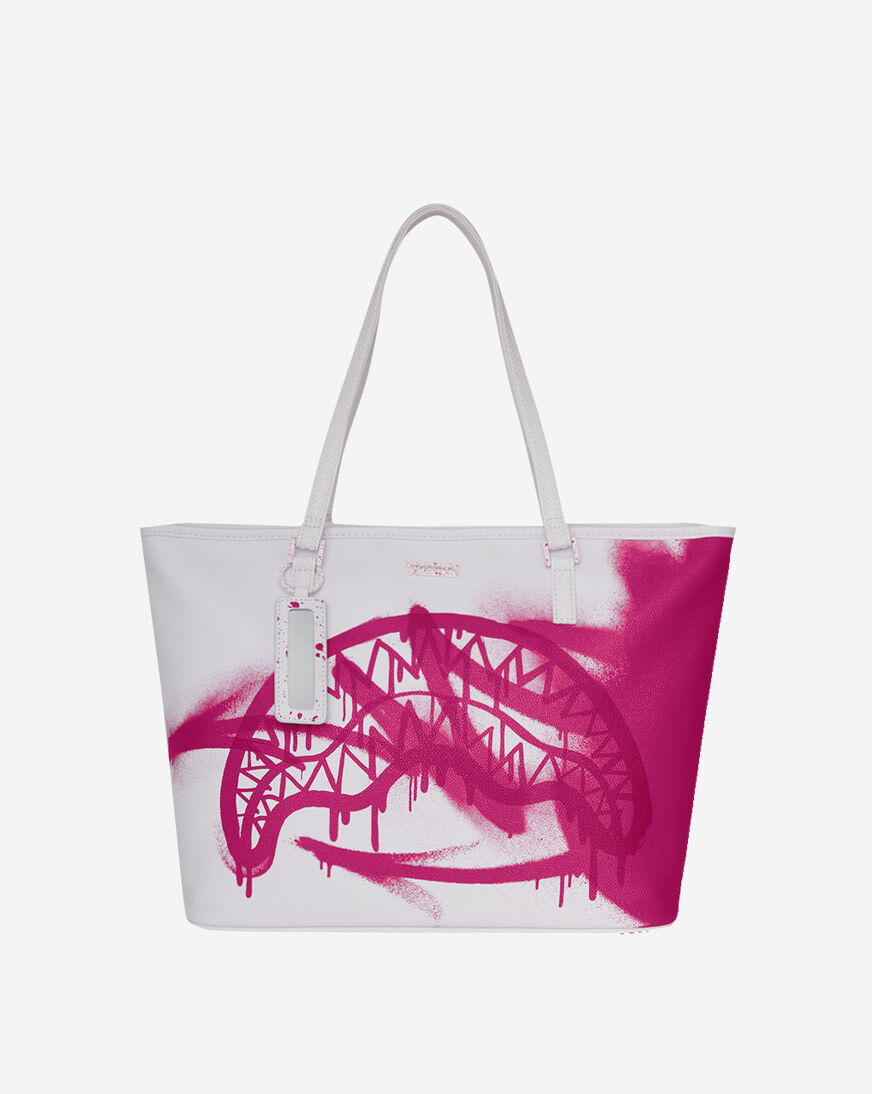 ★VANISHMENT★ Dot tote bagpink Shop Sprayground Pink Vandal Tote T7428 white | SNIPES USA