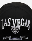 New Era 59Fifty Las Vegas Raiders Oversized Script Fitted Hat 60693602 Black 2