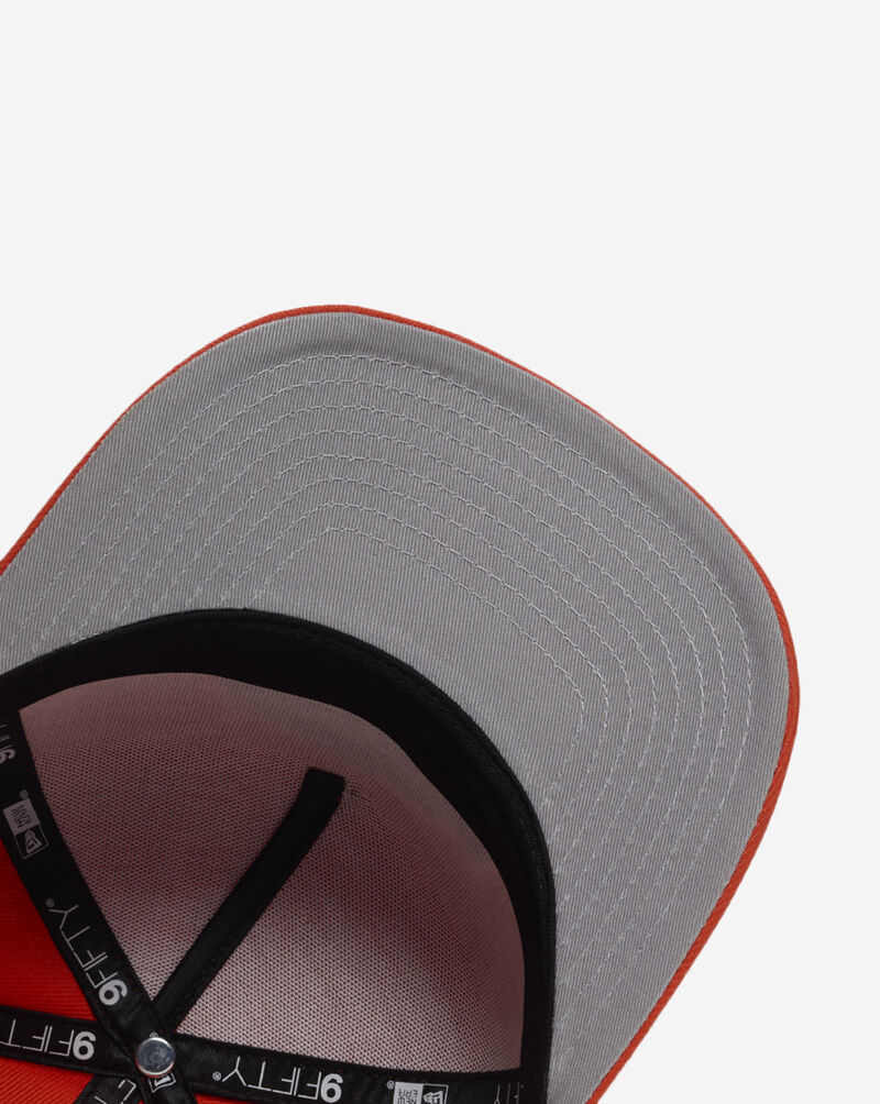 New Era 9Fifty Detroit Pistons A-Frame Snapback Hat 71012296 Orange 4