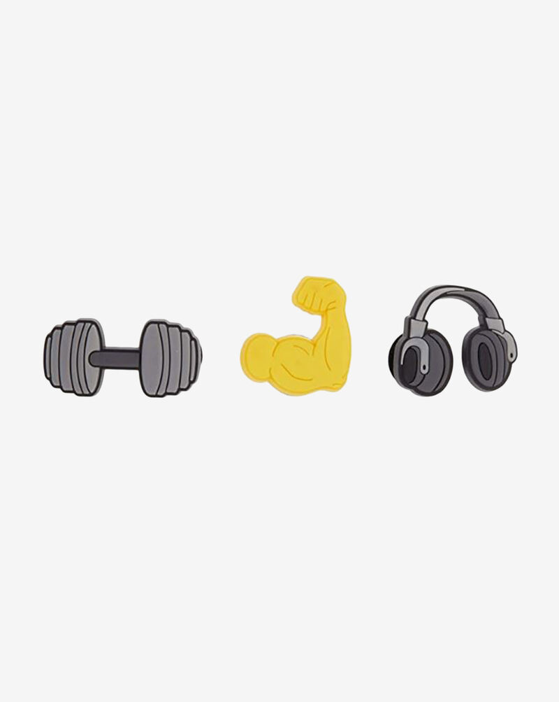 Workout 3 Pack Jibbitz Charms