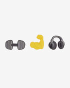 Workout 3 Pack Jibbitz Charms
