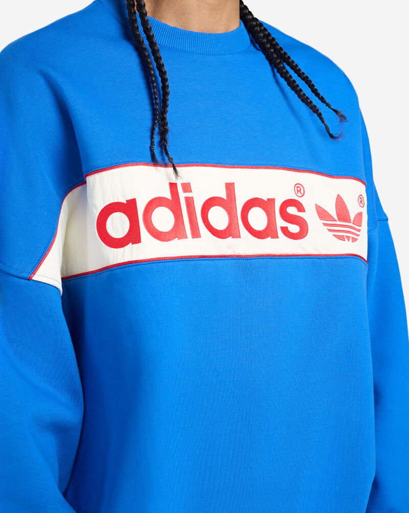 adidas adiSignature NY Crewneck Sweatshirt LF3015 Blue 3