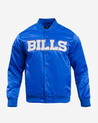 PRO STANDARD Buffalo Bills Big Logo No Fill Satin Jacket FBB6410178-RYB Blue 1