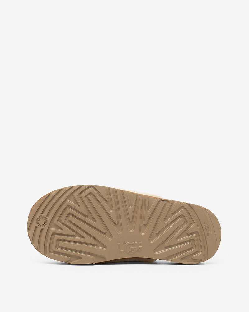 UGG Grade School Fluff Yeah Clog 1123633NATJ Brown 4