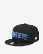 9Fifty Charlotte Hornets Logo Blend Snapback Hat