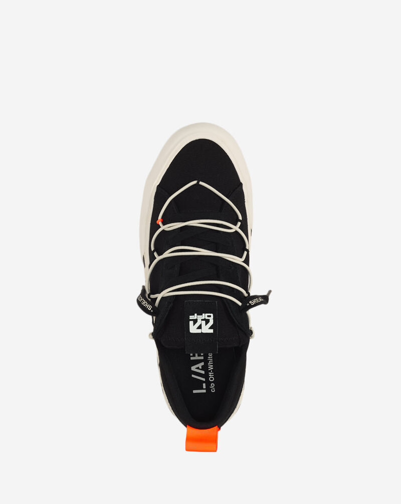L/AB c/o Off-White L/AB Tape Vulcanized Sneakers OF05816001 Black 7