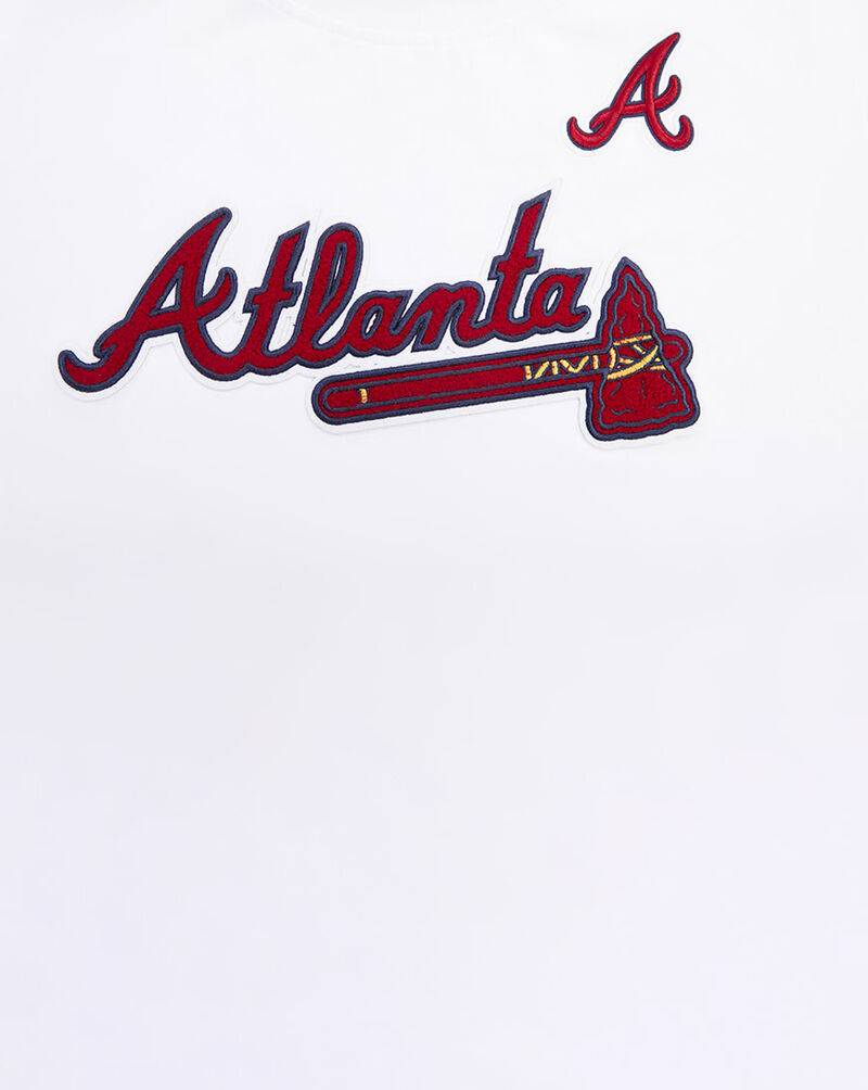 PRO STANDARD Atlanta Braves Classic Slim Fit Tee  LABA34347-WHT White 2