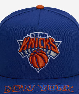 9Fifty New York Knicks Visor Scripts A-Frame Snapback Hat