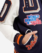 Pro Standard Detroit Tigers Logo Mashup Varsity Jacket LDT633396-MDW Blue 4