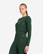 Teresa Mixed Cable-Knit Sweater