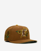New Era 59Fifty Florida Marlins Sunflower Fitted Hat 60949326 Brown 1