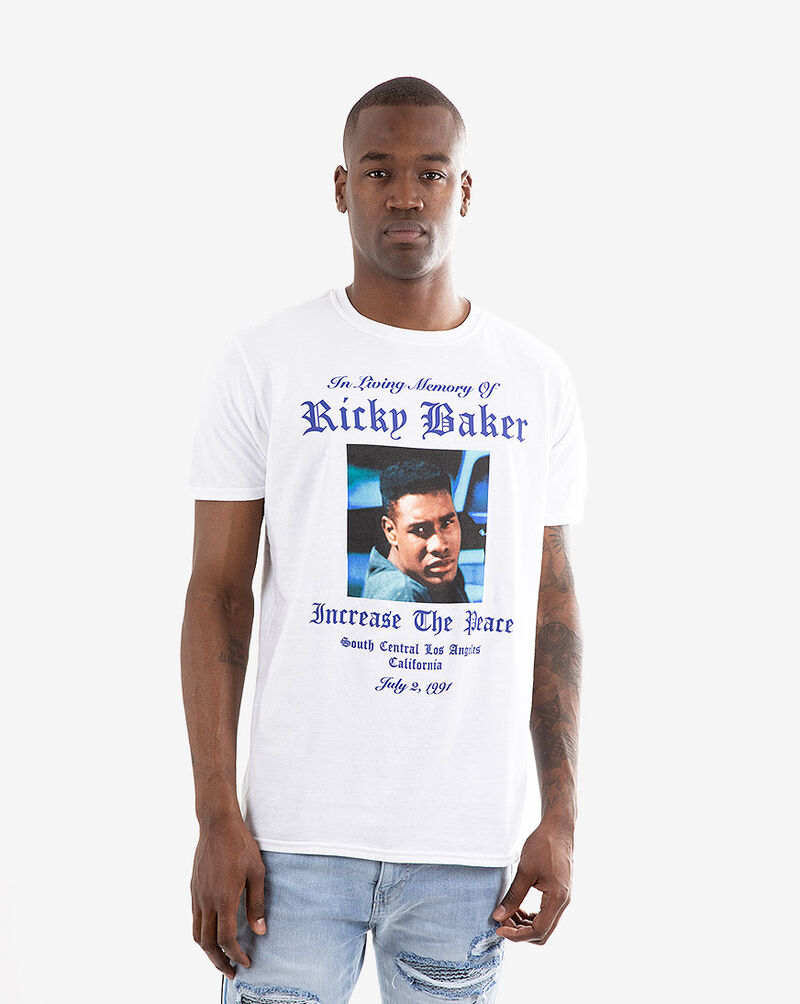 Graphic Tees Boyz N the Hood Ricky Tee SXBH00BMSC White 1