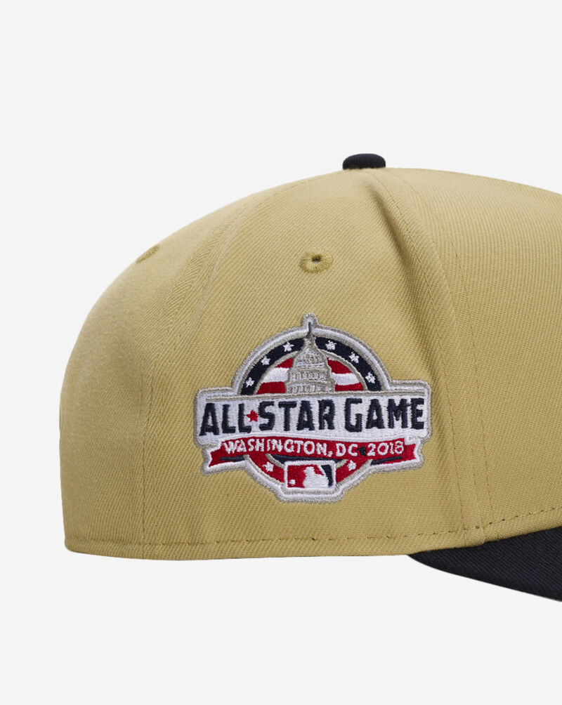 New Era 9Fifty Washington Nationals Gold A-Frame Snapback Hat 70948392 Gold 2