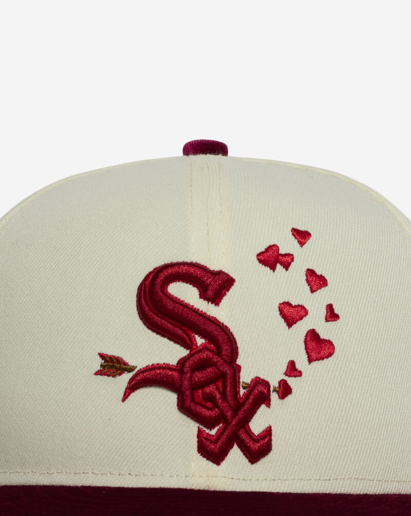 New Era 59Fifty Chicago White Sox V-Day Fitted Hat 60876423 White 2