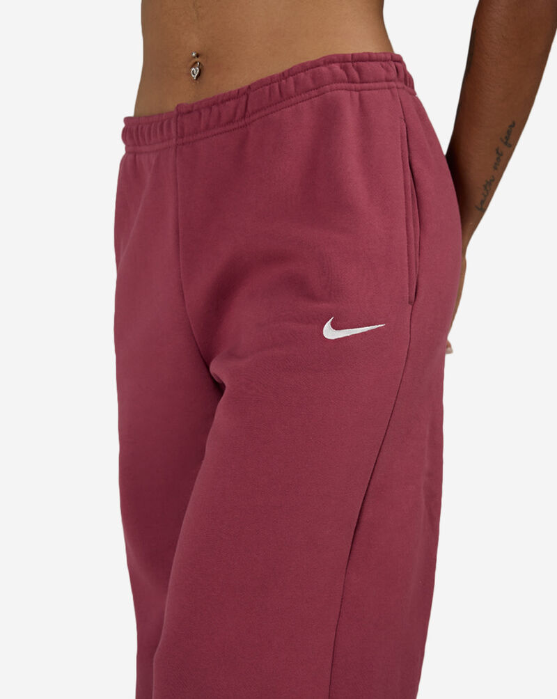 Nike Studio Fleece Medium Weight Mid-Rise Wide-Leg Pants IU1958-654 Pink 3