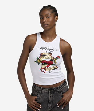 Heart Sword Tank Top