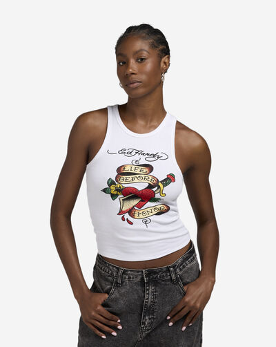 Heart Sword Tank Top